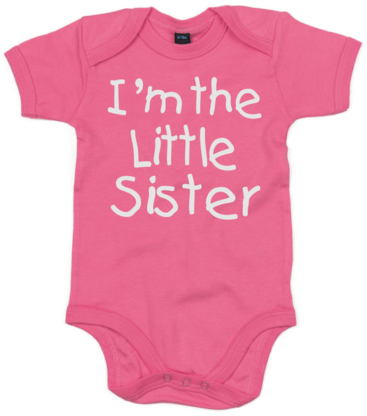 I'm The Little Sister Baby Bodysuit