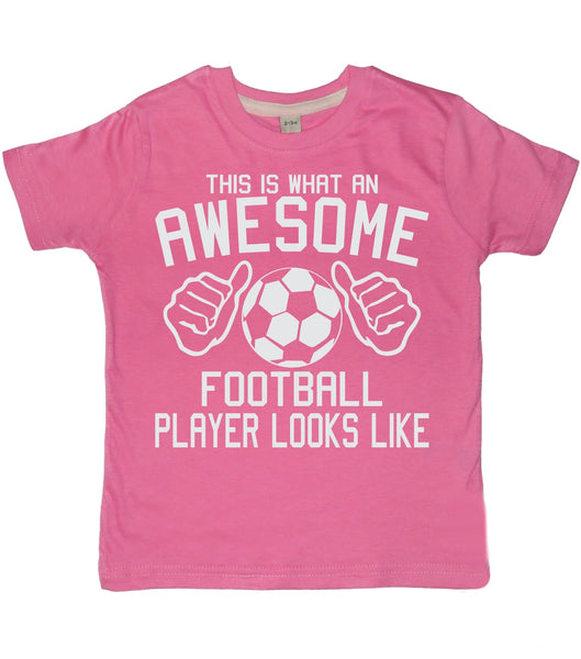 Voici à quoi ressemble un super joueur de football T-shirt enfant 