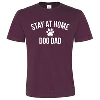 Edward Sinclair T-shirt unisexe 'Stay at Home Dog Dad'