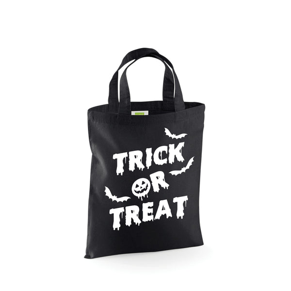 Chauves-souris d'Halloween Trick or Treat Mini Tote Bag 