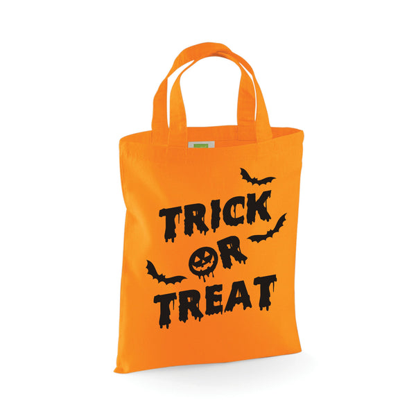 Chauves-souris d'Halloween Trick or Treat Mini Tote Bag 