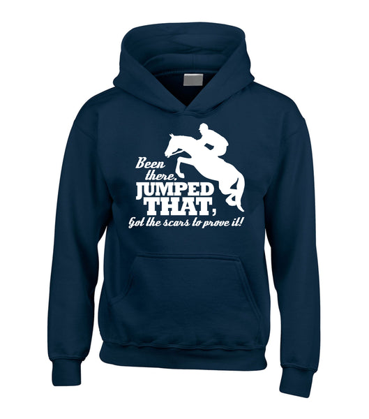 Been There Jumped That Horsey Hoodie (D2)