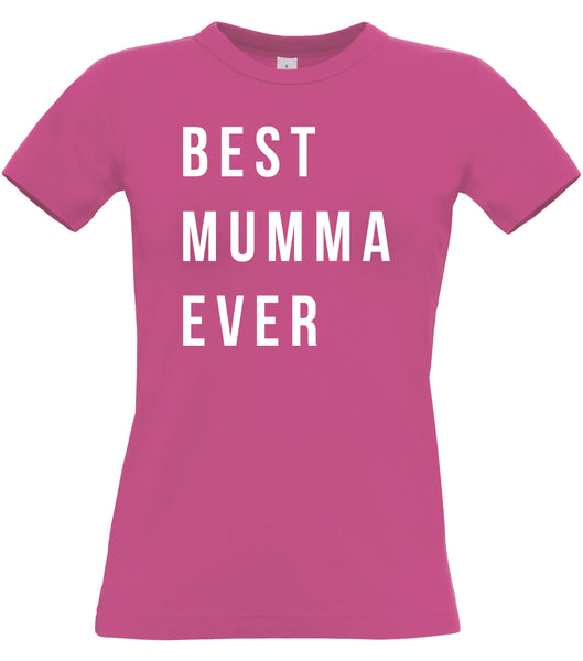 Meilleure maman de tous les temps T-shirt moulant femme 
