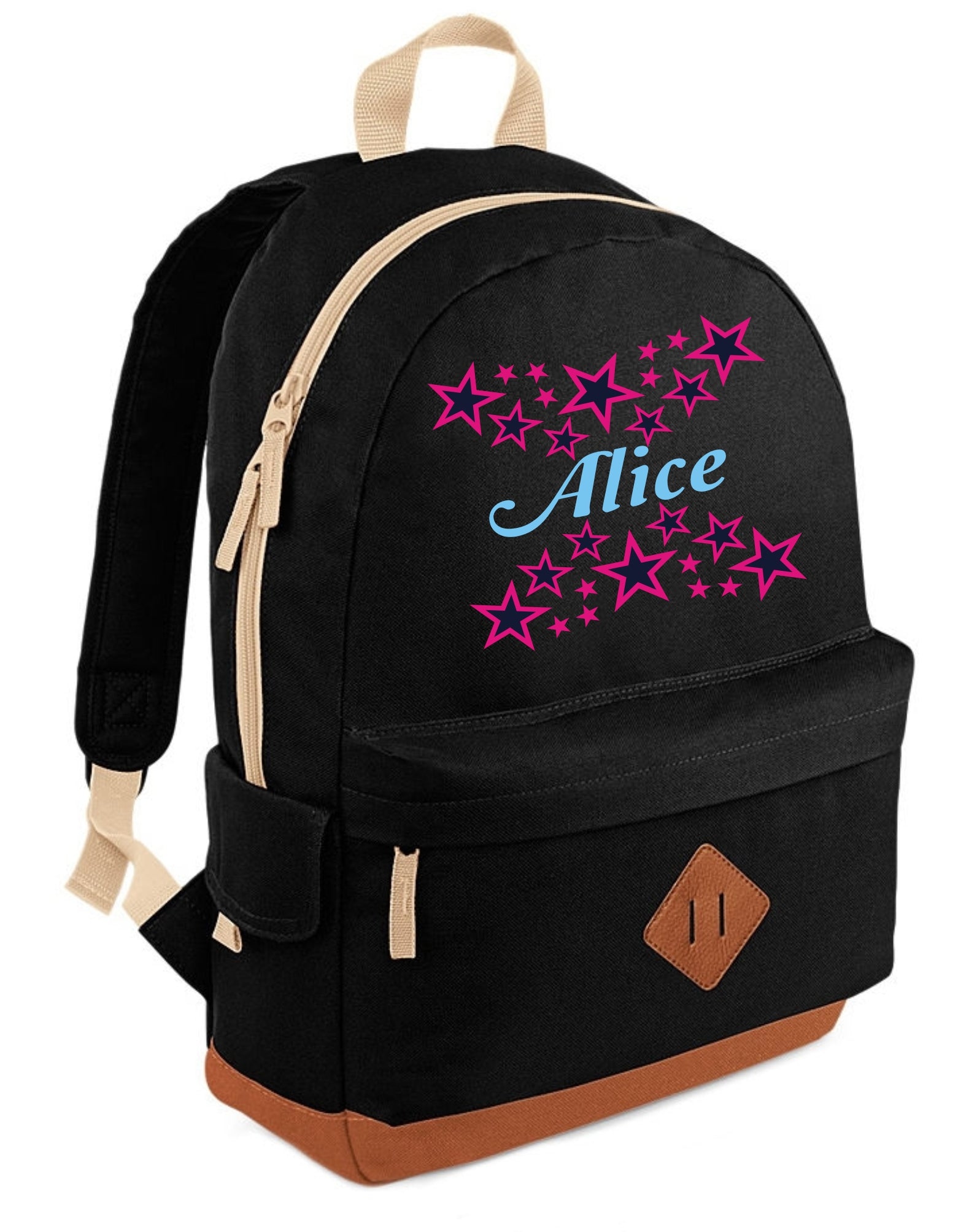 Personalised Name with Stars Heritage Backpack