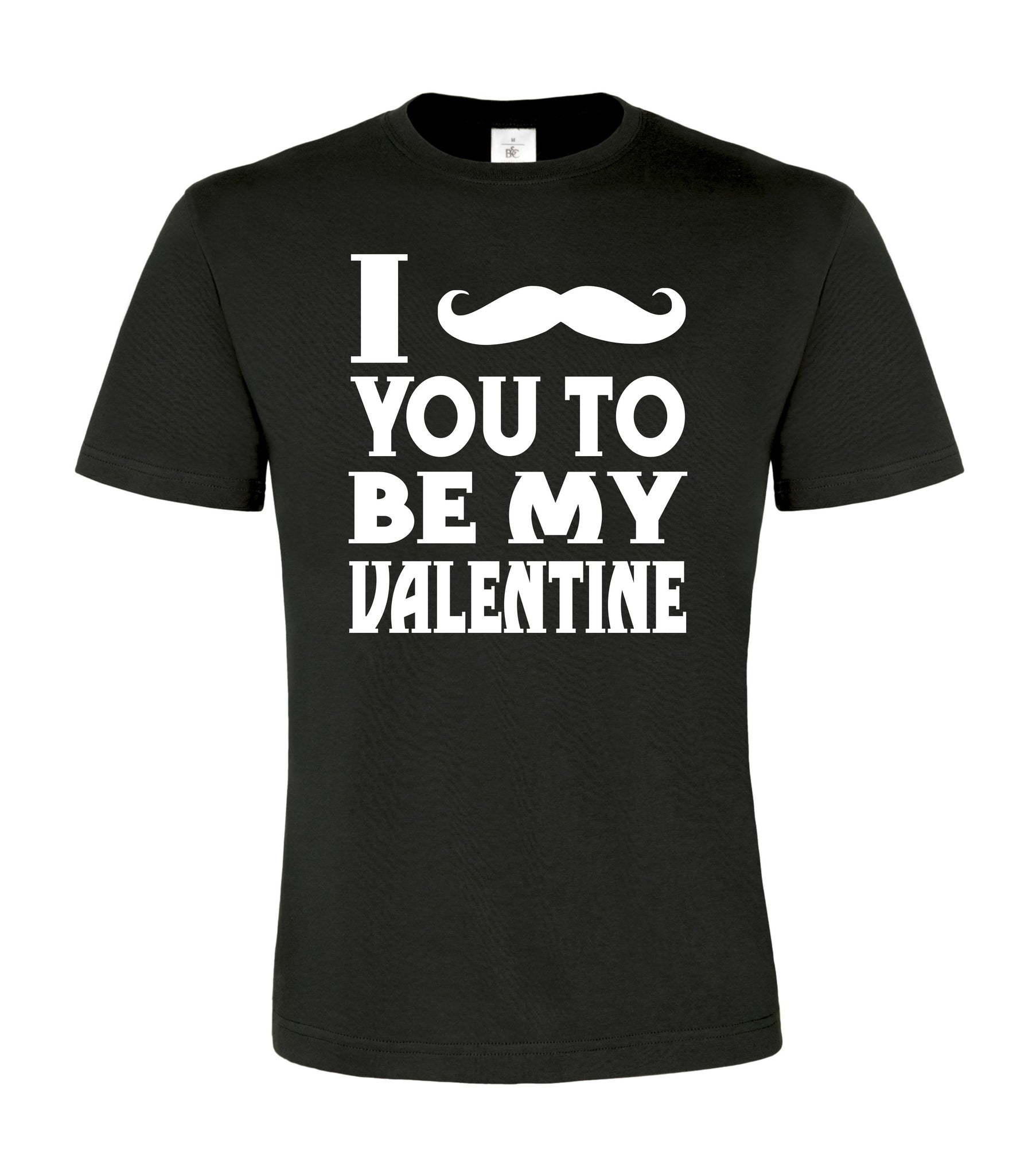 I Mustache you to be my Valentines. Mens Tshirt