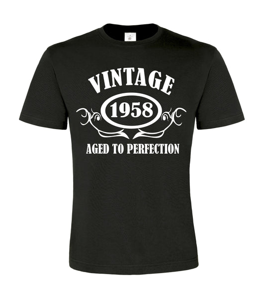 Personalised Year Vintage Unisex T-shirt