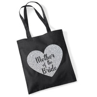 Mother of The Bride Tote Bag with Sparking Print