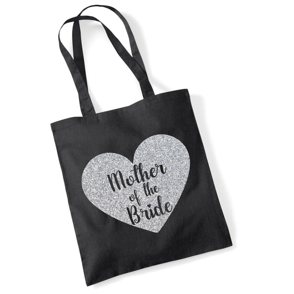 Mother of The Bride Tote Bag with Sparking Print