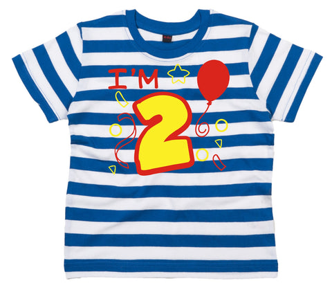 J'ai 2 ans T-shirt anniversaire enfant 