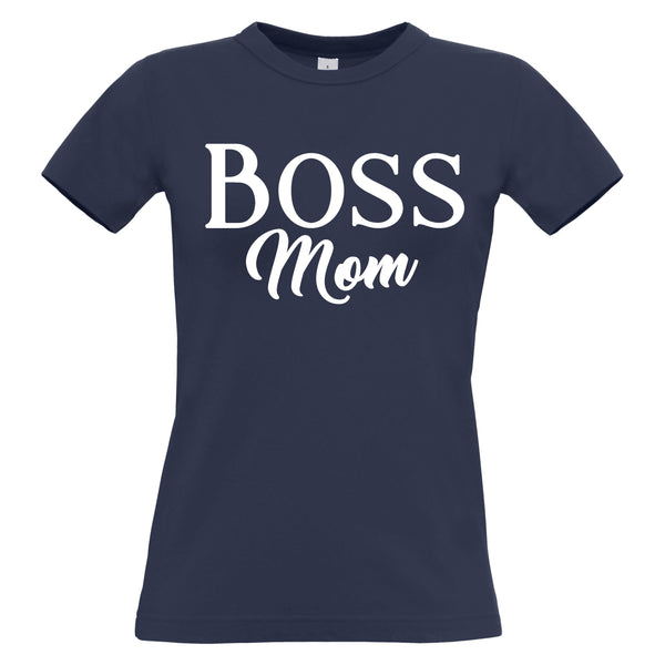 Boss Mom T-shirt ajusté pour femme 