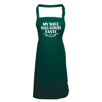 My wife has good taste. Apron