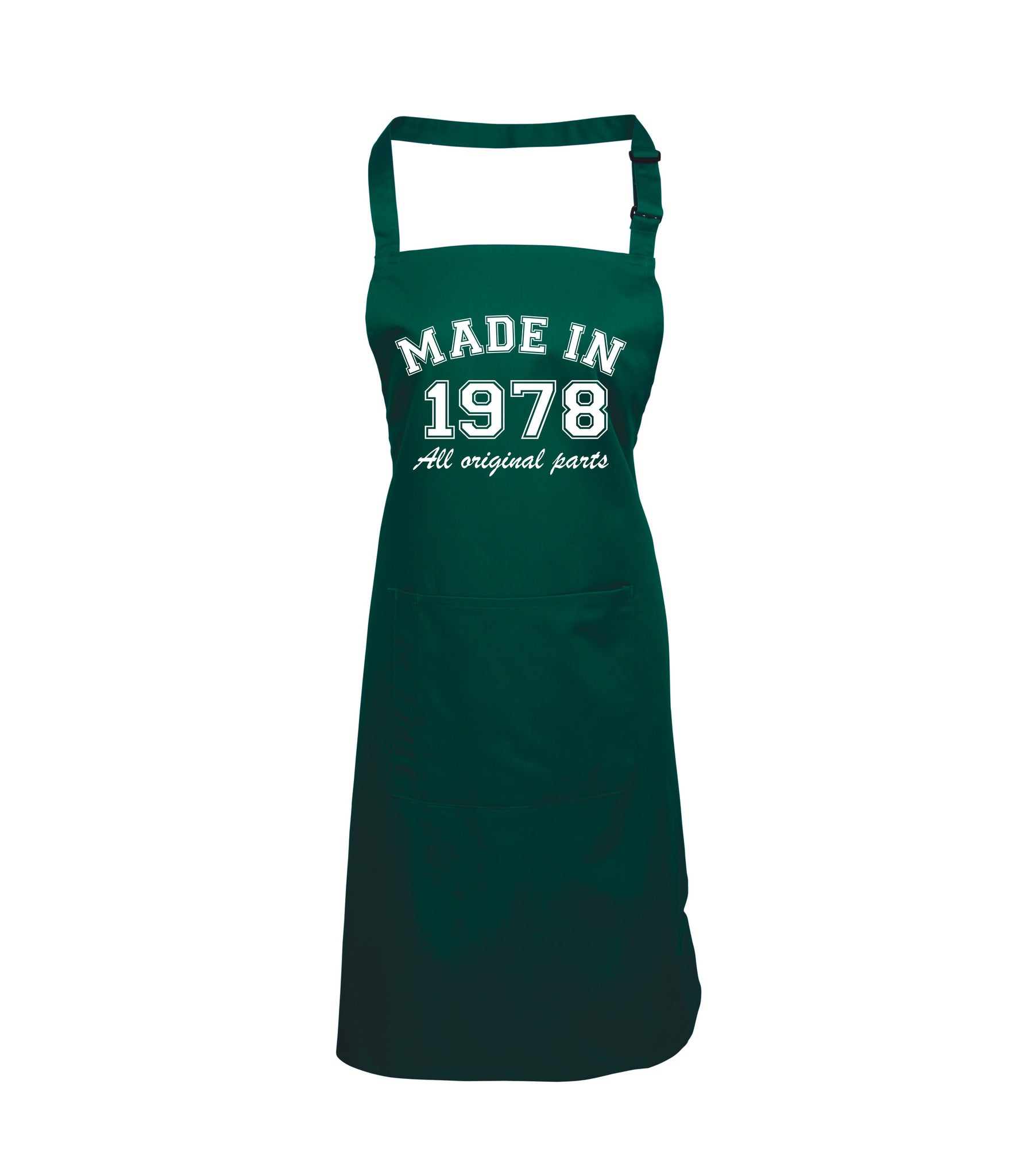 Personalised Year Made In Apron