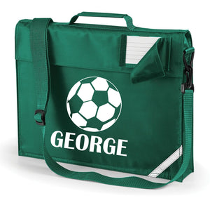 Personalised Football Bookbag with Straps