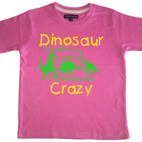 T-shirt enfant dinosaure fou