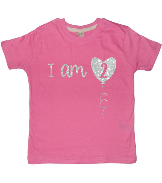 I Am 2 Children's Birthday T-Shirt