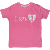 I Am 3 Children's Birthday T-Shirt