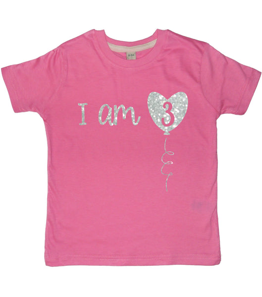 I Am 3 Children's Birthday T-Shirt
