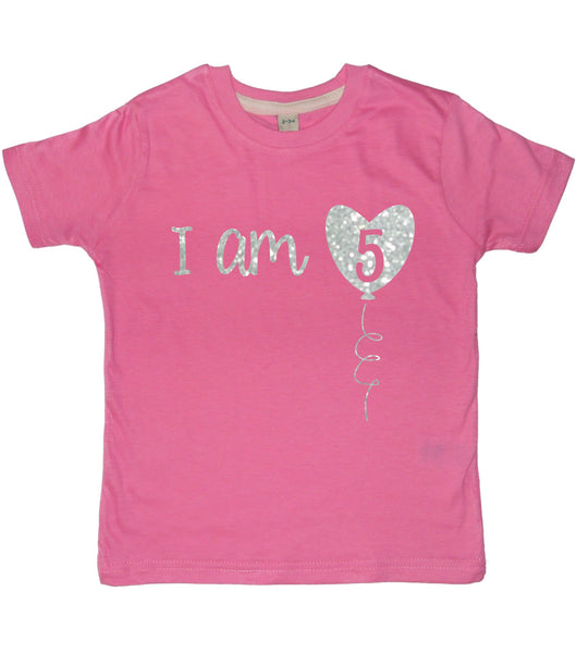 I Am 5 Children's Birthday T-Shirt