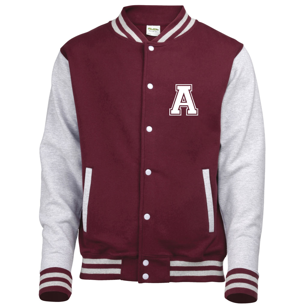 Personalised Children's Varsity Jacket With Initial and Name