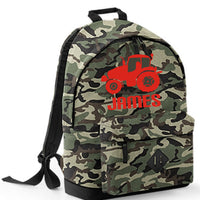Personalised Tractor Backpack