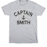 Capitaine personnalisé T-shirt unisexe 