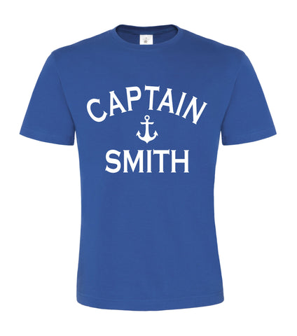 Capitaine personnalisé T-shirt unisexe 