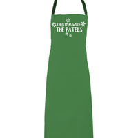 Personalised Christmas with The (Surname) Apron