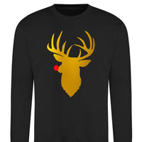 Sweat Cerf de Noël au nez rouge