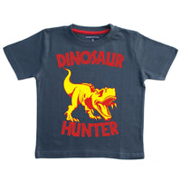 T-shirt enfant chasseur de dinosaures