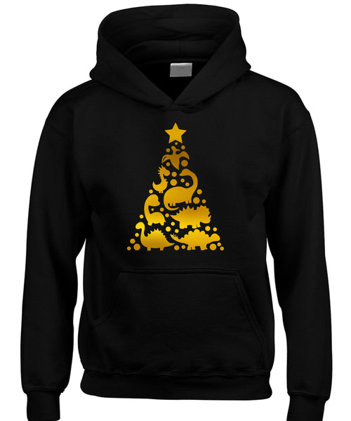 DINO X'MAS TREE Hoodie