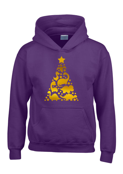 DINO X'MAS TREE Hoodie
