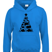 DINO X'MAS TREE Sweat à capuche