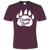 T-shirt unisexe papa patte d'ours 