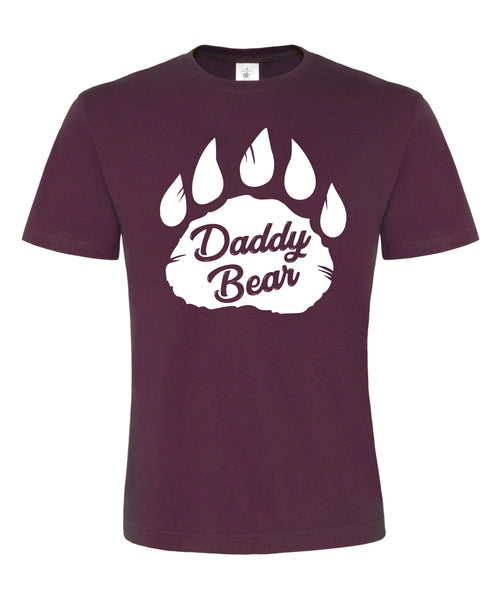 T-shirt unisexe papa patte d'ours 