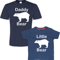 Daddy Bear & Little Bear T-Shirt Set