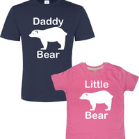 Daddy Bear & Little Bear T-Shirt Set