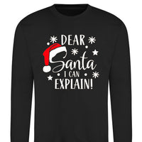Cher Père Noël, je peux expliquer Sweatshirt