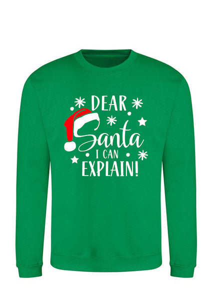 Dear Santa i can explain Sweatshirt