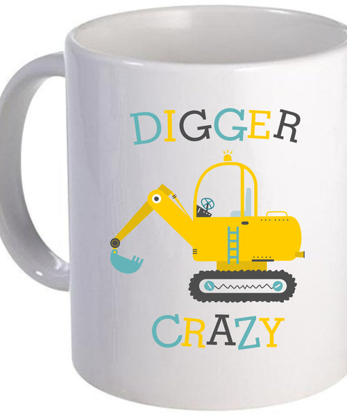Digger Crazy Mug