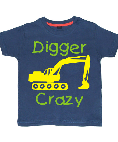 Digger Crazy Children's T-shirt
