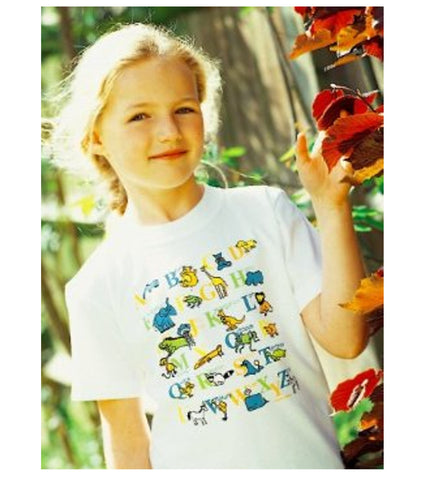 Alphabet ABC Animal T-shirt enfant