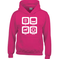 Eat Sleep Ride Repeat Horsey Hoodie