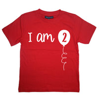 I Am 2 Children's Birthday T-Shirt