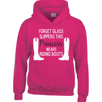 Forget Glass Slippers, This Princess wears Riding Boots! Hoodie