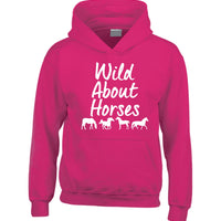 Sweat à capuche Wild About Horses 