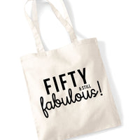 Cinquante et toujours fabuleux Tote bag 
