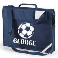 Personalised Football Bookbag with Straps