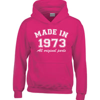 Personalised Year Made In Hoodie