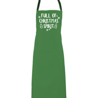 Full of Christmas Spirit Apron