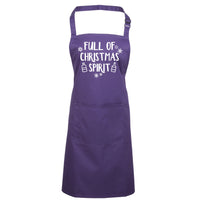 Full of Christmas Spirit Apron